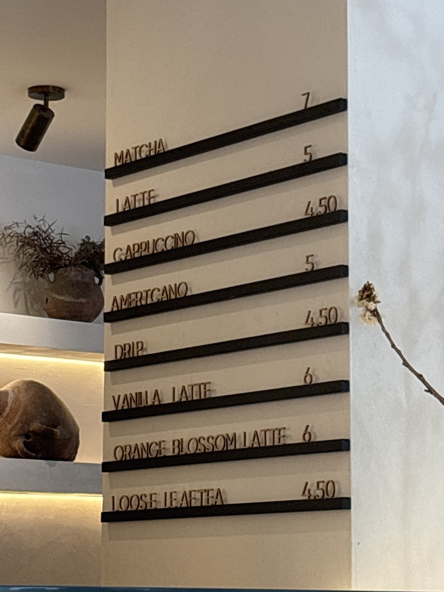 HINAR Dessert Bar & Café Menu - Image 1